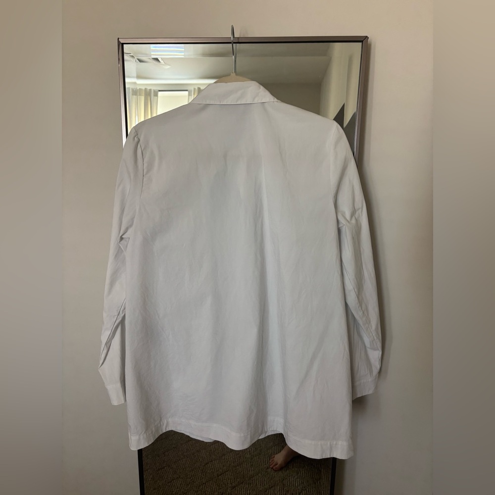 Premise White Collared Button-Down Shirt - image 3
